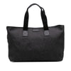 Gucci Guccissima Trimmed Denim Tote Secondhand