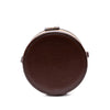 Celine Medium Raffia and Calfskin Triomphe Tambour Vanity Bag Secondhand