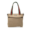 Gucci GG Canvas Web Satchel Secondhand
