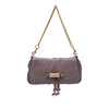 Gucci Calfskin Bamboo Croisette Shoulder Bag Secondhand