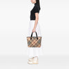 Burberry Supernova Check Coated Canvas Tote Secondhand