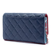 Chanel Tricolor Quilted Lambskin Wallet on Chain Secondhand