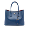 Prada Large Saffiano Cuir Double Satchel Secondhand