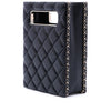 Chanel Quilted Caviar Chain Around Cut Out Evening Box Bag Secondhand
