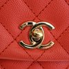 Secondhand Chanel Mini Caviar Coco Top Handle Bag