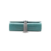 Secondhand Saint Laurent Small Croc Embossed Leather Monogram Kate Tassel Crossbody