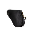 Secondhand Dior Leather Baudrier Saddle Bag