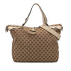 Gucci Large GG Canvas Icon Bit Satchel Secondhand
