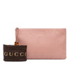 Secondhand Gucci Calfskin Bamboo Tassel Clutch