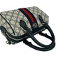 Gucci Mini GG Supreme Ophidia Web Satchel Secondhand