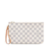 Louis Vuitton Damier Azur Neverfull MM Pouch Secondhand