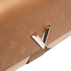Louis Vuitton Bicolor Monogram Cuir Plume Ecume Very Chain Bag Secondhand