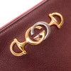 Secondhand Gucci Leather Zumi Zip Pouch