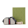 Gucci Small GG Supreme Textured Dollar Calfskin Web Ophidia Camera Bag Secondhand