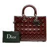 Dior Large Patent Cannage Lady Dior Secondhand