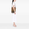 Burberry Medium Mega Check Canvas Ashby Bucket Bag Secondhand