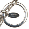 Louis Vuitton Silver Resin LV Twist Key Ring Secondhand