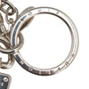 Louis Vuitton Silver Resin LV Twist Key Ring Secondhand