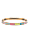 Hermès Extra Narrow Printed Enamel Uni Bangle Secondhand