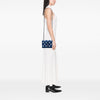 Saint Laurent Small Star Embroidered Canvas Monogram Kate Crossbody Secondhand