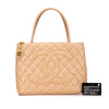 Chanel Caviar Medallion Tote Secondhand
