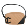 Chanel Quilted Lambskin Cambon Ligne Pochette Secondhand