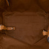 Burberry Small Leather Trimmed Haymarket Check Coated Canvas Canterbury Tote Secondhand