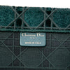 Dior Medium Embroidered Velvet Cannage Book Tote Secondhand