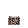 Dior Mizza Mini Embroidered Canvas Leopard Vertical Book Tote Secondhand