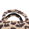 Dior Mizza Mini Embroidered Canvas Leopard Vertical Book Tote Secondhand