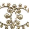 Chanel Gold Plated CC Faux Pearl Rhinestones Bracelet Secondhand