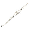 Chanel Gold Plated CC Faux Pearl Rhinestones Bracelet Secondhand