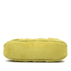 Fendi Small Embossed Suede Peekaboo Click Clutch on Chain Secondhand