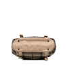 Burberry Smoke Check Coated Canvas Northfield Satchel Secondhand
