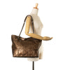 Chanel Distressed Calfskin Shopping In Moscow Tote Secondhand