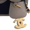 Chanel Medium Tricolor Jersey CC Filigree Vanity Case Secondhand
