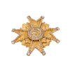 Secondhand Gianfranco Ferré Brooch with Rhinestones - '90s