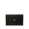 Secondhand Chanel CC Calfskin Flap Long Wallet