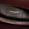 Saint Laurent Large Sheepskin Chevron Monogram College Satchel Secondhand