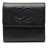 Chanel CC Caviar Trifold Wallet Secondhand