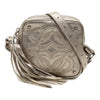 LOEWE Mini Metallic Goatskin Anagram Tassel Crossbody Secondhand