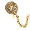Chanel Gold Plated Equestrian Medallion Chain Belt Secondhand