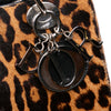Dior Medium Pony Hair Leopard Print Lady Dior Secondhand