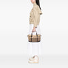 Gucci GG Canvas Horsebit Nail Boston Bag Secondhand