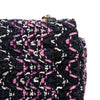 Chanel Mini Rectangular Classic Multicolor Cotton Stitched Single Flap Secondhand