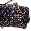 Chanel Mini Rectangular Classic Multicolor Cotton Stitched Single Flap Secondhand