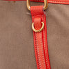 Prada Canvas Canapa Logo Bow Satchel Secondhand