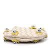 Bottega Veneta Baby Lambskin Intrecciato Floral Sardine Secondhand