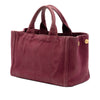 Prada Small Canvas Canapa Bijoux Satchel Secondhand