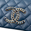 Chanel Mini Quilted Lambskin CC Crystal Full Flap Secondhand